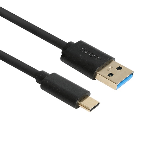 USB-A 3.0 to Type-C 3.1 고속 충전케이블, NX-UCA30-200 / NX1090 [블랙/2m]
