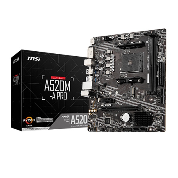 A520M-A PRO (AMD A520/M-ATX) [컴퓨존 시크릿 쿠폰]