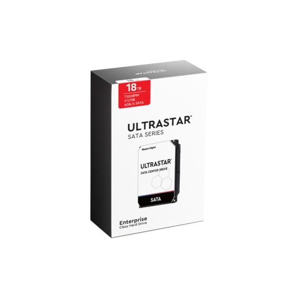 Ultrastar HDD 18TB DC HC550 WUH721818ALE6L4 (SATA3/ 7200rpm/ 512MB/ CMR/ 3년) [단일]