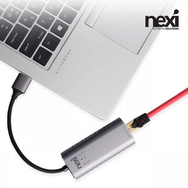 넥시 NX-U3025G (유선랜카드/USB 3.0/2.5Gbps) [NX1062]