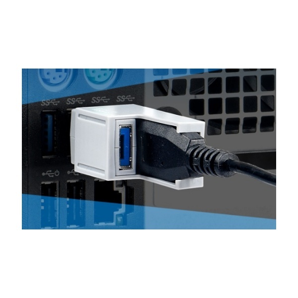보안 커넥터, 추가구매용 USB 케이블 락, 스마트키퍼 LK03DB [다크블루/커넥터 1개]