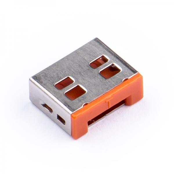 보안 커넥터, 추가구매용 USB 블록, 스마트키퍼 UL03P2OR [오렌지/커넥터 100개]