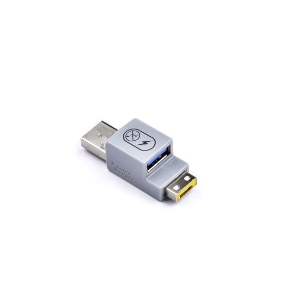 포트 잠금장치, 스틱형 USB충전젠더 락, 스마트키퍼 UCL03YL [옐로우/커넥터 1개]