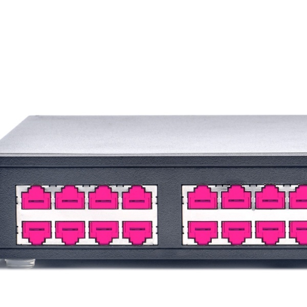 보안 커넥터, 추가구매용 RJ-45 블록, 스마트키퍼 NL03P1PK [핑크/커넥터 12개]