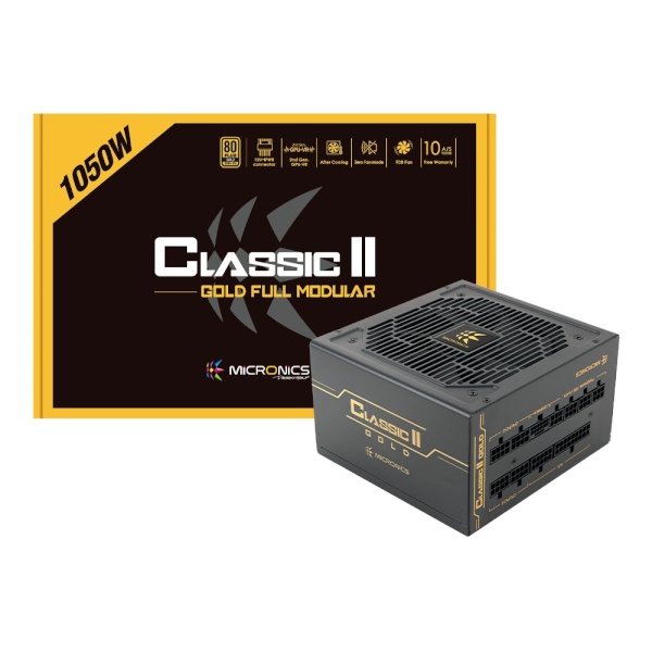 Classic II 1050W 80PLUS GOLD 230V EU 풀모듈러 (ATX/1050W)