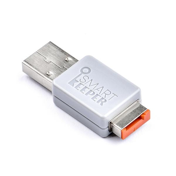 포트 잠금장치, USB 메모리락 스마트키퍼 OM03OR [32GB/오렌지]