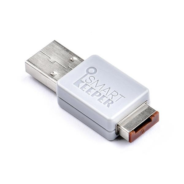 포트 잠금장치, USB 메모리락 스마트키퍼 OM03BN [32GB/브라운]
