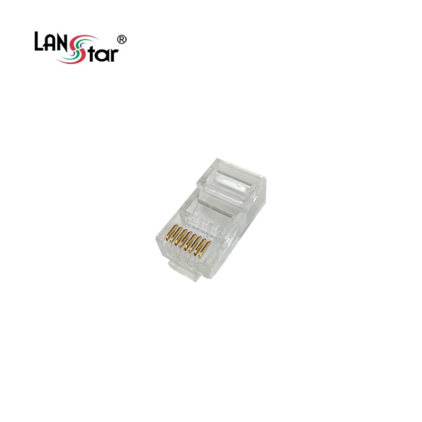랜스타 모듈러콘넥터, CAT.6, UTP, 8P8C [LSN-CAT6-UTP] [투명/100개]