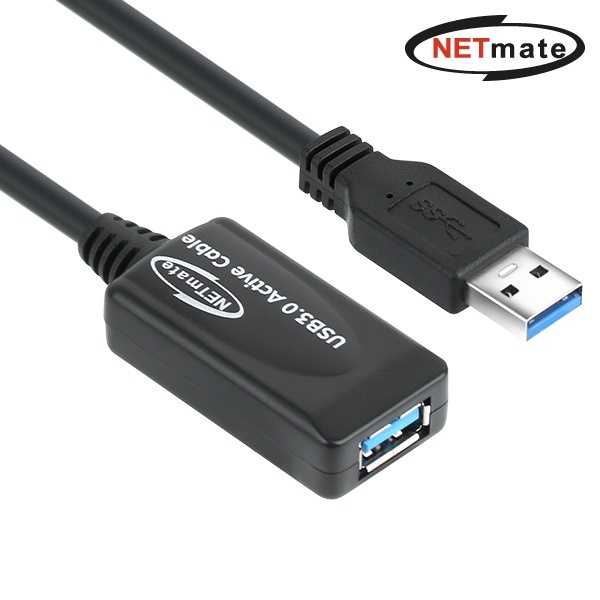 USB-A 3.2 Gen1 to USB-A 3.2 Gen1 M/F 리피터 연장케이블, 무전원 NMC-UR305N [5m]