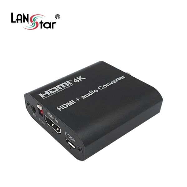 랜스타 HDMI 오디오 디임베더 [LS-HD2HDAN] [블랙]