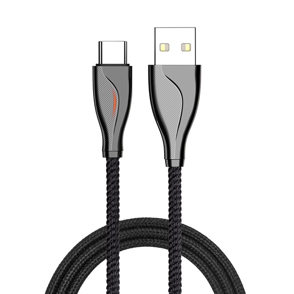 USB-A 2.0 to Type-C 고속 충전케이블, ACB-03C LED [1.2m]