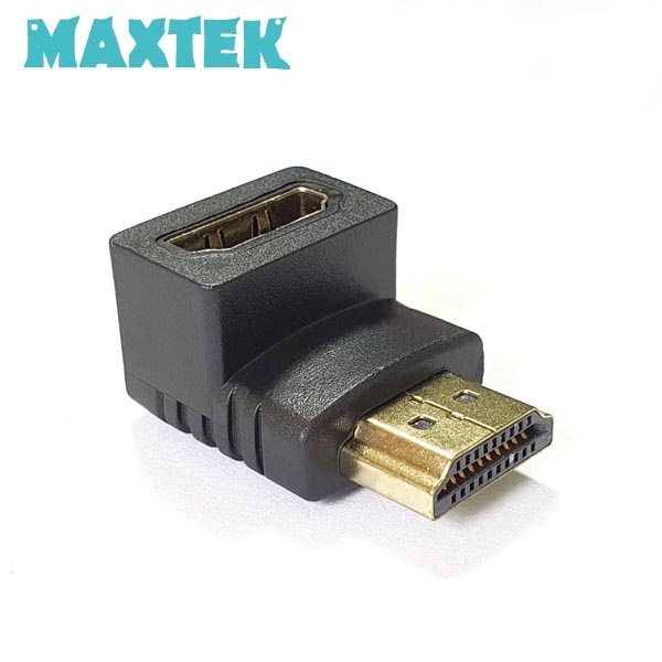 맥스텍 HDMI(M/F) 하향꺾임 연장젠더 [MT145]