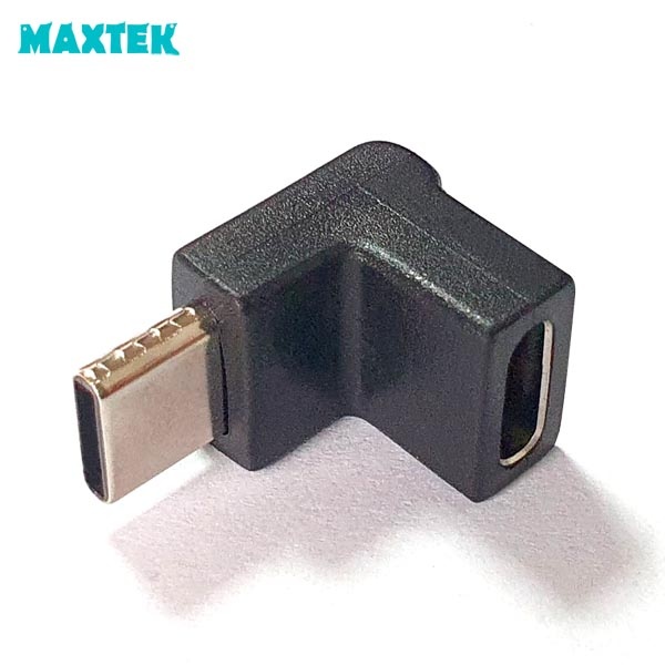 맥스텍 USB C타입 F/M꺾임 연장젠더 [MT144]