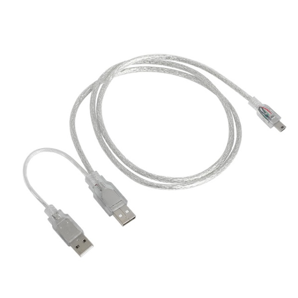 넥시 USB2.0 Y형 케이블 [AM-Mini 5P] 1M [NX1151] [NX-U20M5Y-A010]
