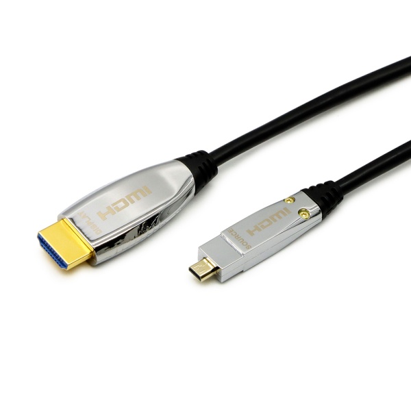 Micro HDMI to HDMI 2.1 변환 광케이블, ML-A8C005 [5m]