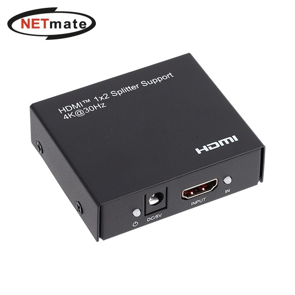 NETmate NM-PTP12C [모니터 분배기/1:2/HDMI/오디오 지원]