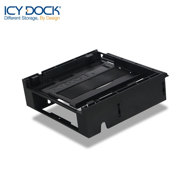 ICYDOCK 3.5형 HDD 장착 하드랙 MB343SPO (5.25베이 1개 사용 [3.5형 HDD 1개 ,슬림ODD(9.5mm)1개 장착])