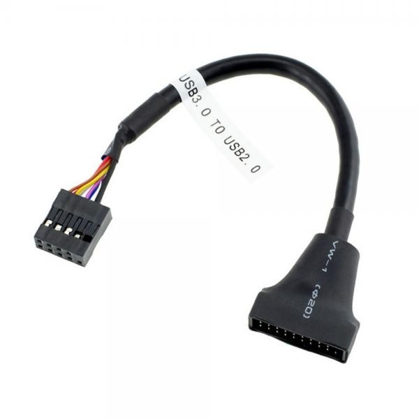 USB3.0 20pin to USB2.0 9pin 변환 케이블 [T-UG3020]