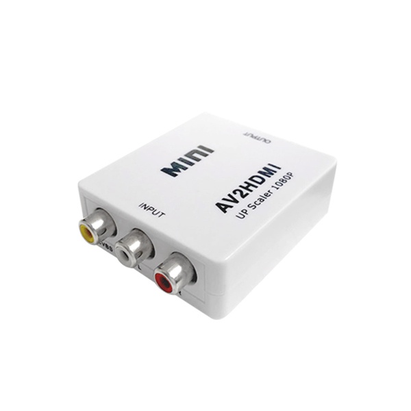 3RCA(AV) to HDMI 컨버터, 유전원 / 오디오 지원 [UC-CO12]
