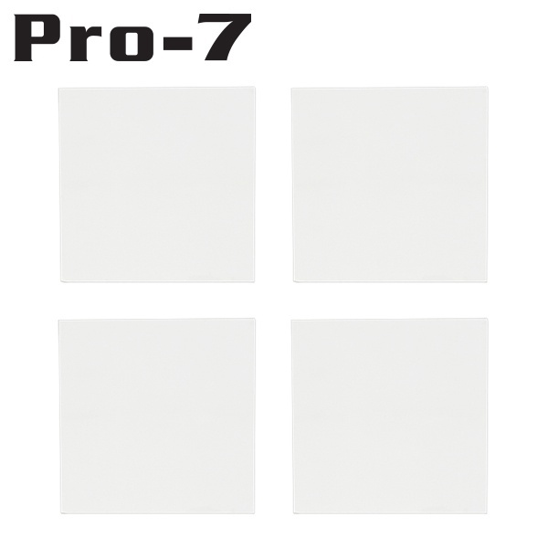 Pro-7 지진 대비 TV/모니터 전도 방지 내진 매트 [제품선택] P-TV47C (40x40x5mm/40~47인치)