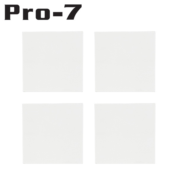 Pro-7  지진 대비 전도 방지 내진 매트 [제품선택] P-N30C (30x30x5mm/40kg/클리어)