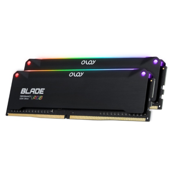 [OLOy ] DDR4 PC4-28800 CL18 BLADE RGB Black [16GB (8GB*2)] (3600)
