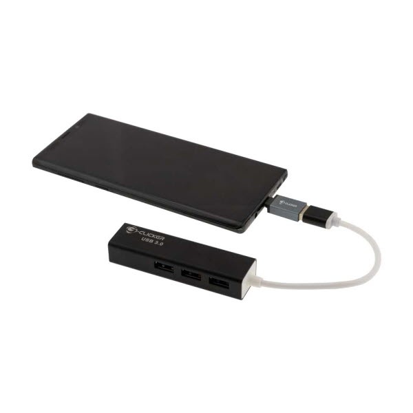 지클릭커 GHUB-M10 (USB허브/4포트/멀티포트) ▶ [무전원/USB3.0] ◀