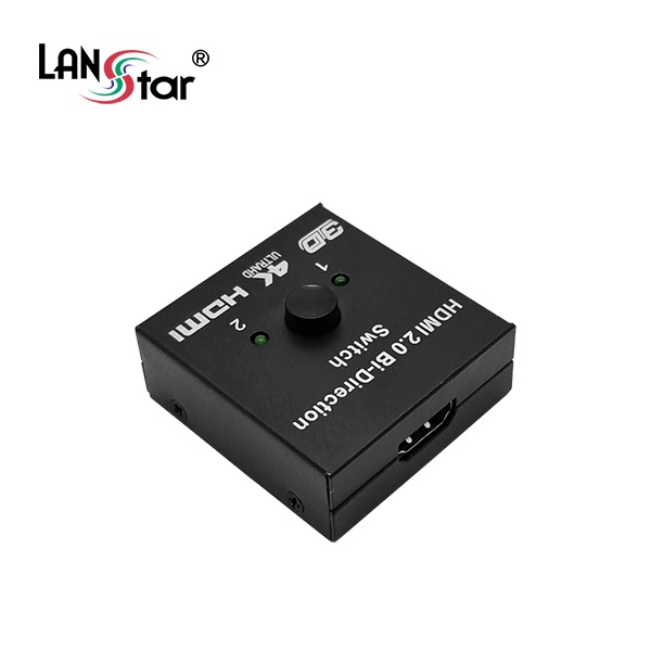 랜스타 LS-HS12C [모니터선택기/HDMI/1:2/4k/오디오지원]