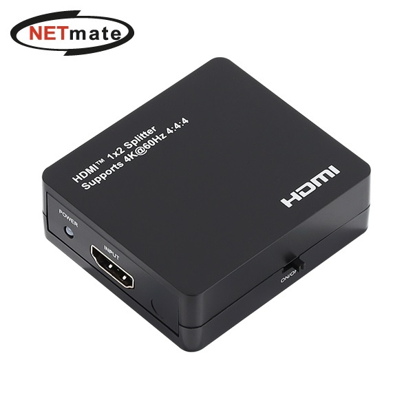 NETmate NM-PTP12M [모니터분배기/1:2/HDMI2.0/4k/오디오지원]