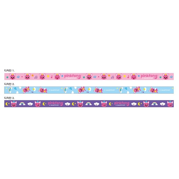 핑크퐁 마스크 안심목걸이 디자인랜덤 [제품선택] 소형/10x550mm