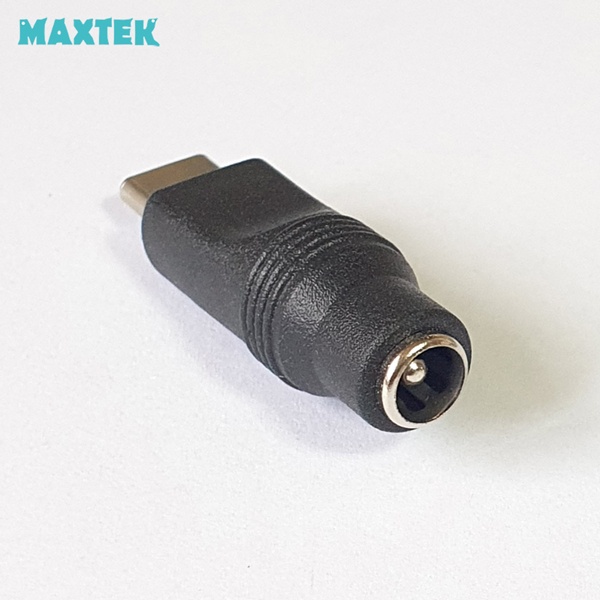 맥스텍 USB3.1 C타입(M) to DC5.5 (F) 변환 어댑터 [MT183]