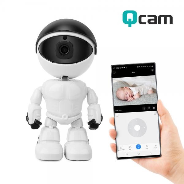 IP카메라, QCAM-K3  로봇카메라 [200만 화소/FULL HD]