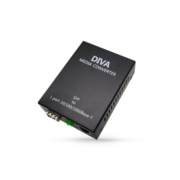 디바네트웍스 DIVA-ME1 광컨버터 [1000Mbps/SFP]
