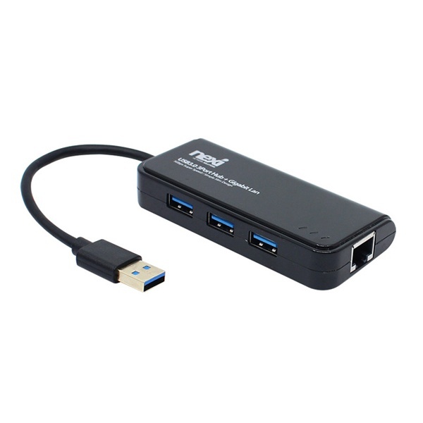 넥시 NX-UE303PL (USB허브/4포트/멀티포트) [NX830] ▶ [무전원/USB3.0] ◀