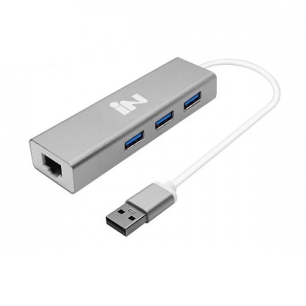 인네트워크 IN-3U3L1 (USB허브/4포트/멀티포트) ▶ [무전원/USB3.0] ◀