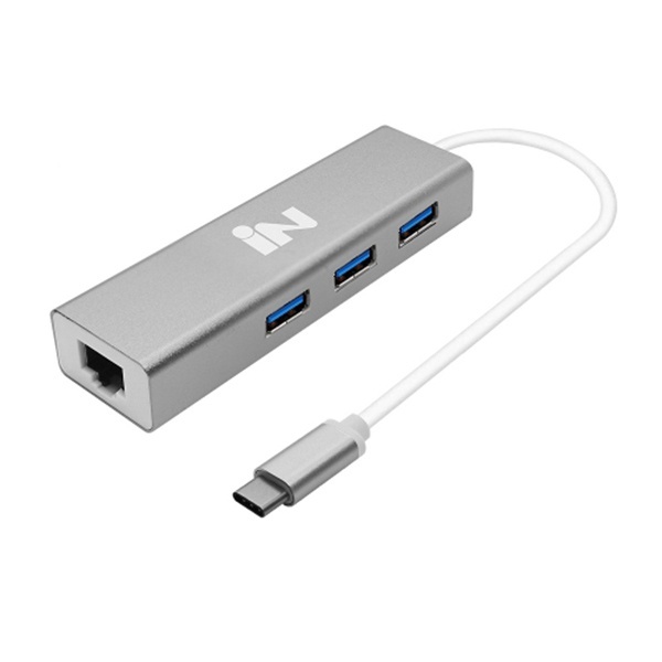 인네트워크 IN-C3U3L1 (USB허브/4포트/멀티포트) ▶ [무전원/C타입] ◀