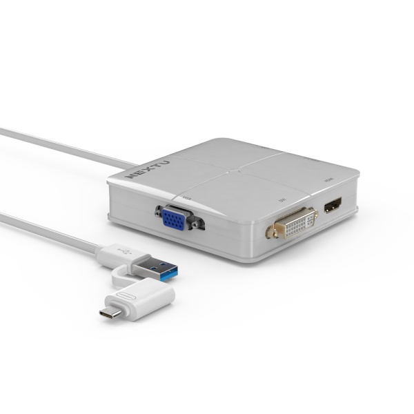 이지넷 NEXT-DL303U3D PLUS (USB허브/5포트/멀티포트) ▶ [무전원/USB3.0] ◀