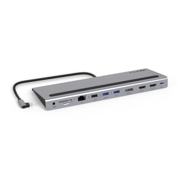 이지넷 NEXT-1102ND-MST (USB허브/도킹스테이션/11포트/멀티포트) ▶ [유·무전원/USB3.0] ◀