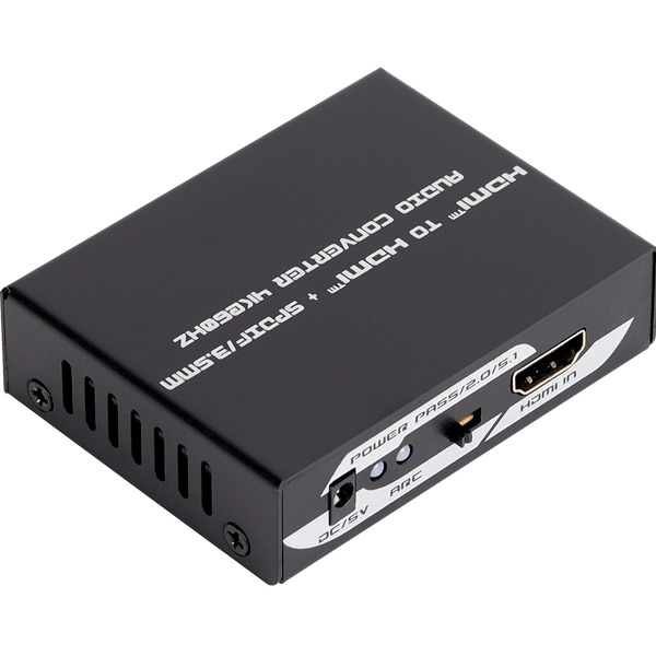 NETmate NM-PTA02 HDMI 2.0 오디오 디임베더
