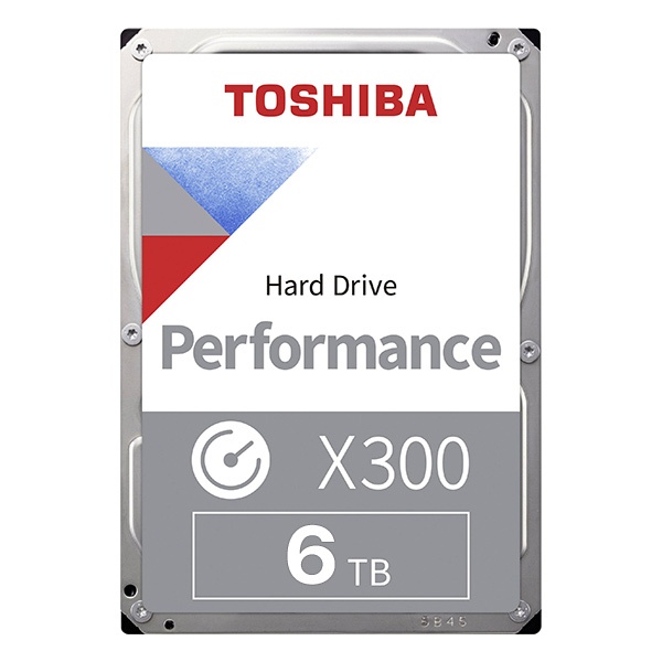 TOSHIBA X300 6TB HDWR460 Refresh (3.5HDD/ SATA3/ 7200rpm/ 256MB/ PMR)