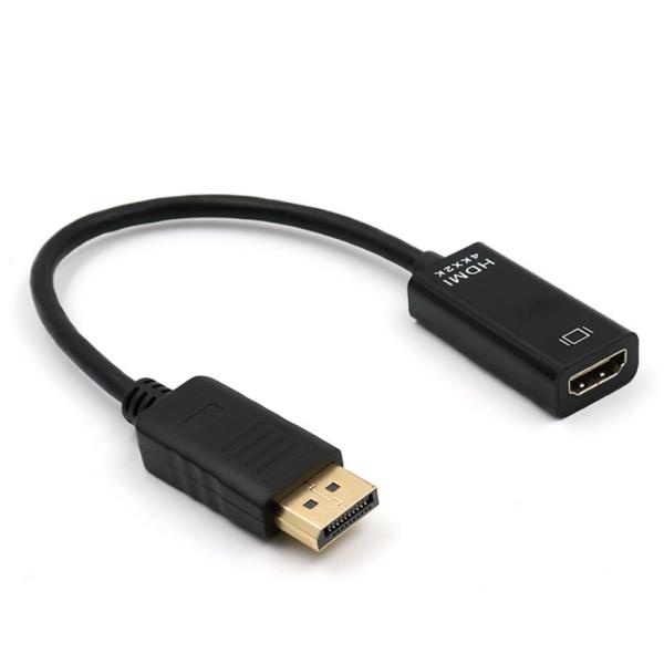DisplayPort 1.2 to HDMI 2.0 컨버터, 무전원 / 오디오 지원, T-DP12HD [0.25m]