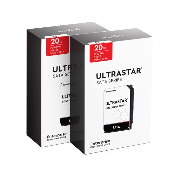 Ultrastar HDD 20TB DC HC560 WUH722020ALE6L4 (SATA3/ 7200rpm/ 256MB/ PMR/ 3년) [2PACK]
