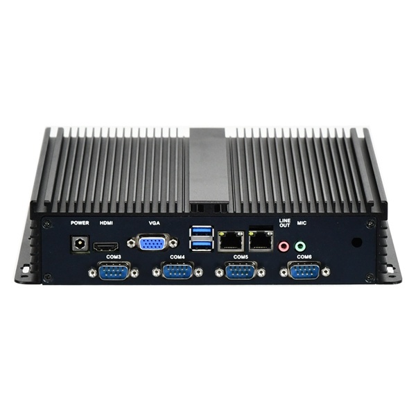 산업용 미니PC 무소음 팬리스 i5-6세대 HDL-BOXPC-6C-FN (8GB, SSD 120G) [Win10 IOT + 8GB RAM 추가(총16GB) + 무선랜추가]