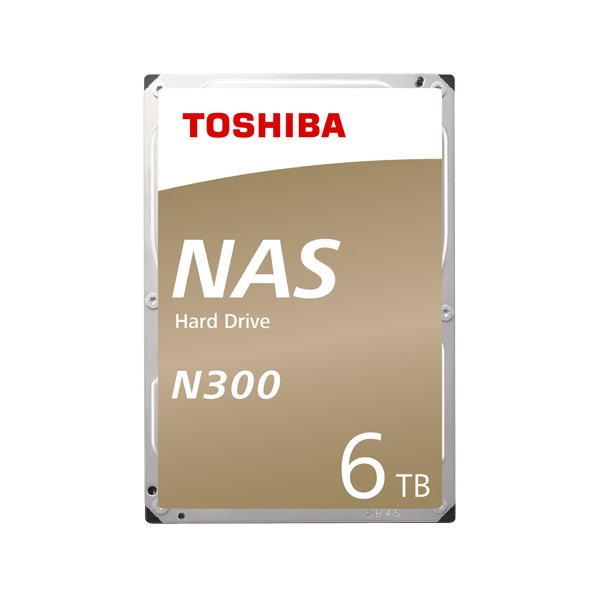 TOSHIBA N300 HDD 패키지 6TB HDWG460 패키지 (3.5HDD/ SATA3/ 7,200RPM/ 256MB / CMR)  [단일]