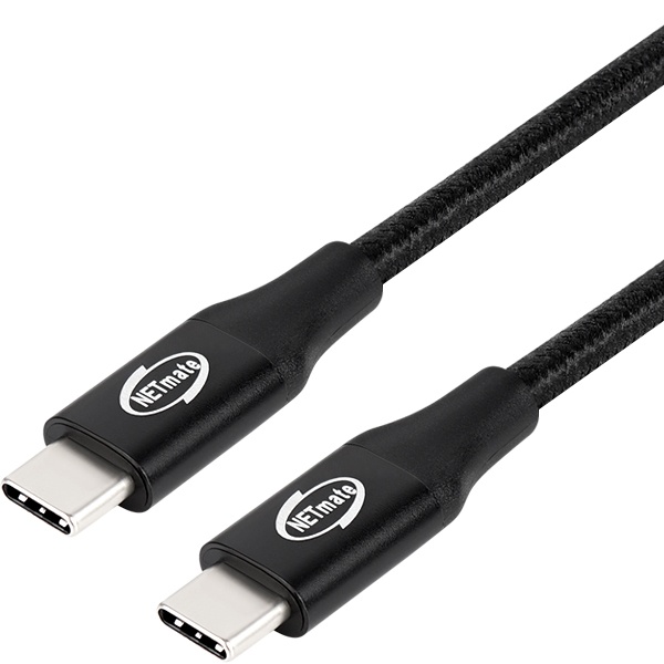 NETmate USB2.0 CM-CM 케이블 2m [옵션 선택] [블랙 (NM-UNC202B)]