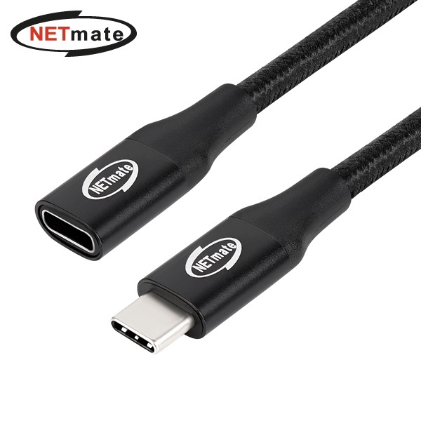USB 3.1 Gen2 to USB 3.1 Gen2 M/F 연장케이블, NM-UNC302F [블랙/2m]