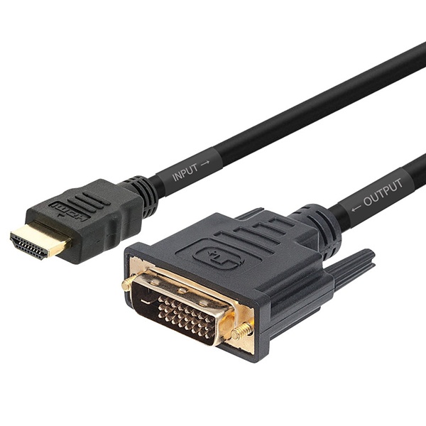 HDMI 1.4 to DVI-D 듀얼 변환케이블, DW-HTODC15 [15m]