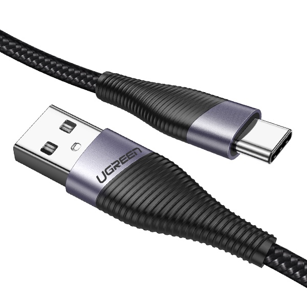 U-60204 USB2.0 AM-CM 케이블 0.5m (블랙)
