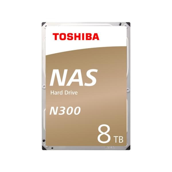 TOSHIBA N300 HDD 패키지 8TB HDWG480 패키지 (3.5HDD/ SATA3/ 7,200rpm/ 256MB/ CMR)  [단일]