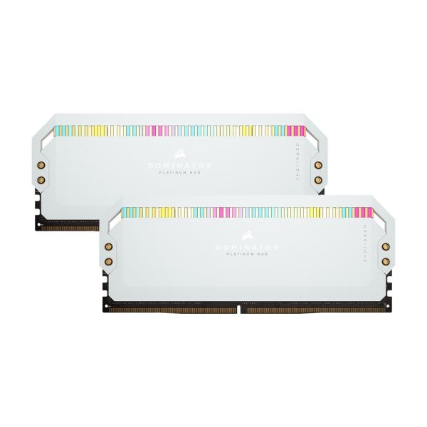 DDR5 PC5-44800 CL36 Dominator Platinum RGB WHITE [32GB (16GB*2)] (5600)